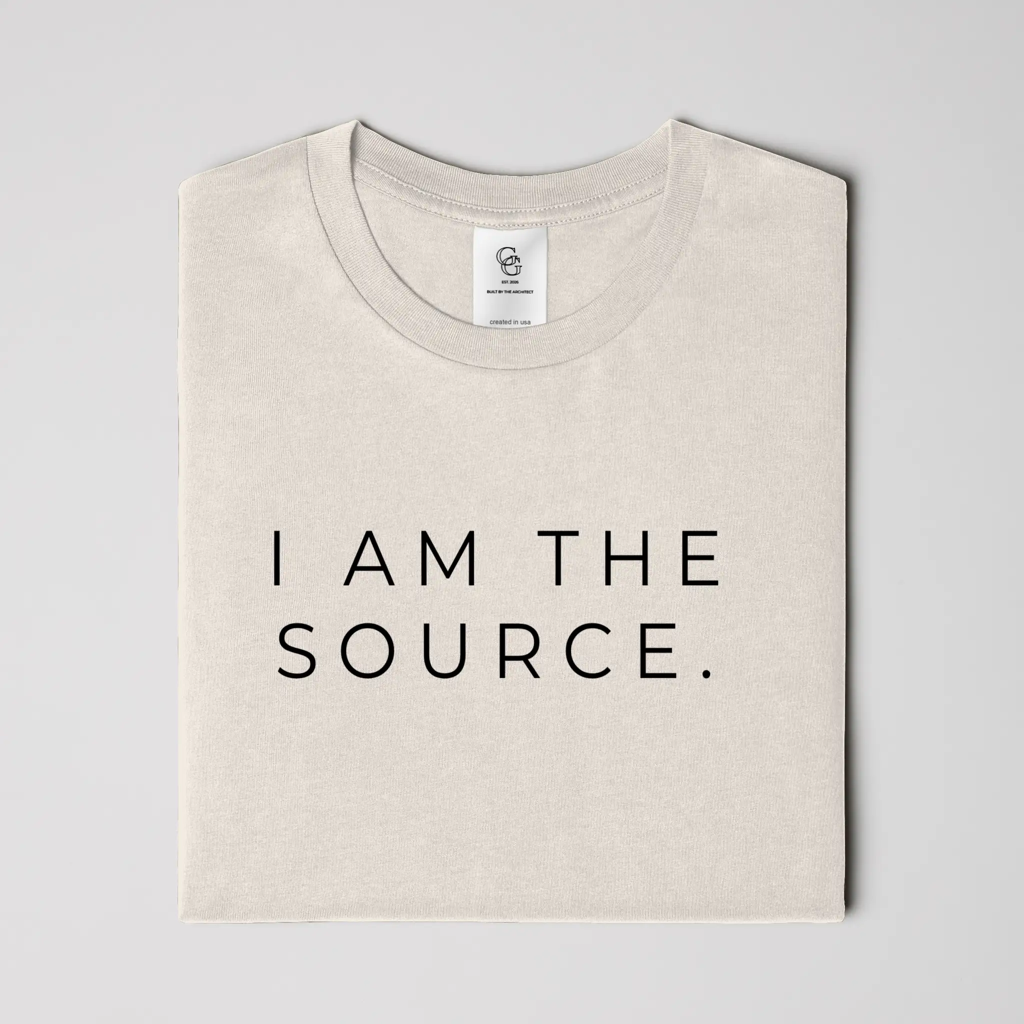 The Source" Premium Heritage Tee | The Source Coll